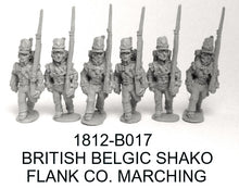 Unit - British Line, Belgic Shako, Marching