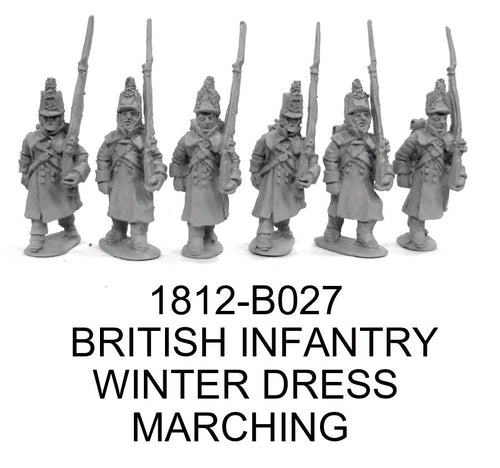 Unit - British Winter Infantry Marching