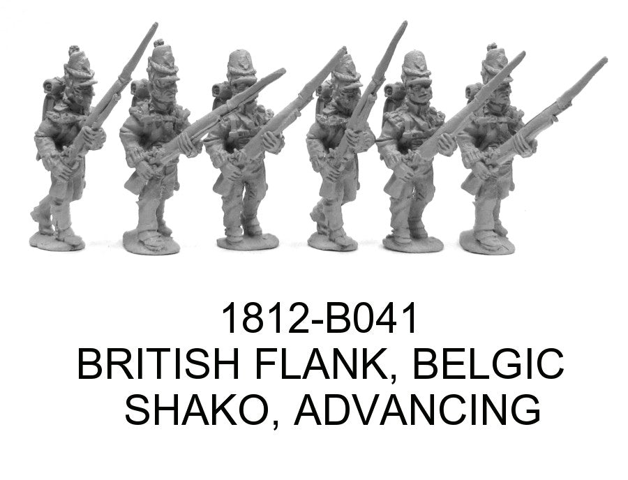 British Flank Co., Belgic, Advancing