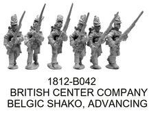 Unit - British Line, Belgic Shako, Advancing