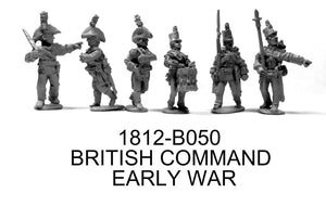 Unit - British Line, Stovepipe, Marching