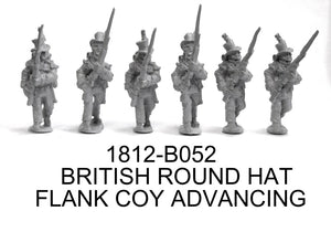 British/Canadian Flank Co, Adv. Round Hats