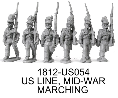 US Regulars Mid-War Marching