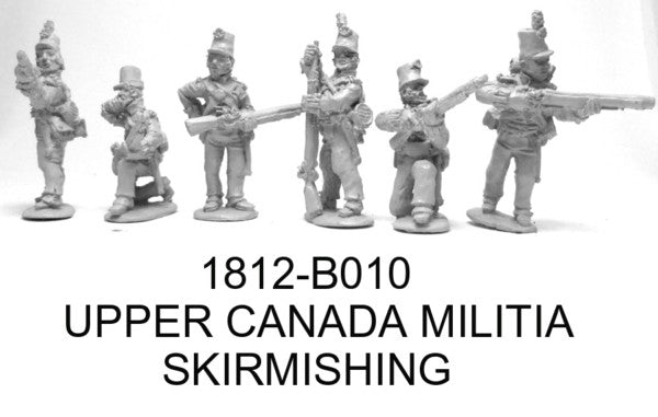 Upper Canada Militia Skirmishing