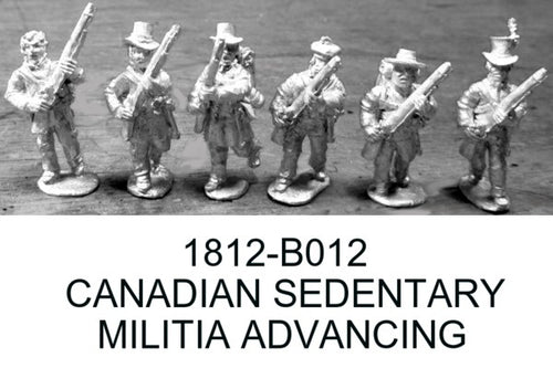 Canada Sedentary Militia Advancing