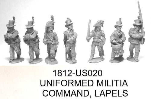 US Uniformed Militia Command, Lapels