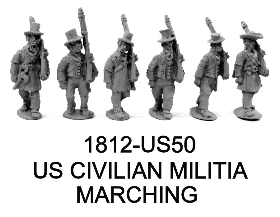 US Civilian Militia Marching Unit – Wee Wolf Miniatures