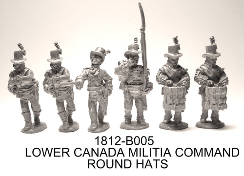 Unit - British/Canadian Line/Militia, Roundhat, Marching