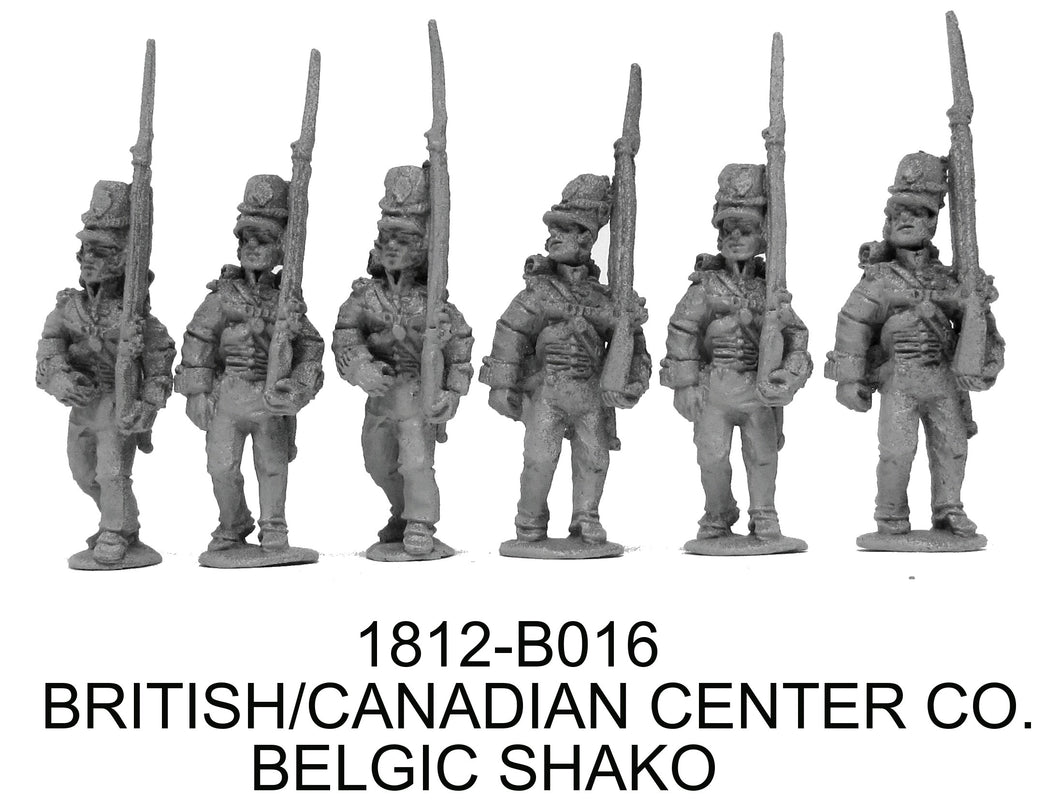 Unit - British Line, Belgic Shako, Marching