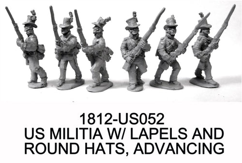 Unit - US Militia in Roundhat Advancing