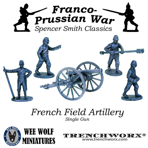 French Field Artillery - Single Gun