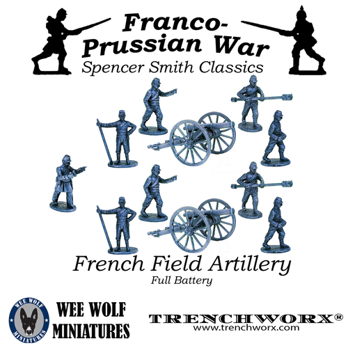 French Field Artillery - Full Battery