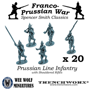 Prussian Line Infantry w/ Shouldered Rifles