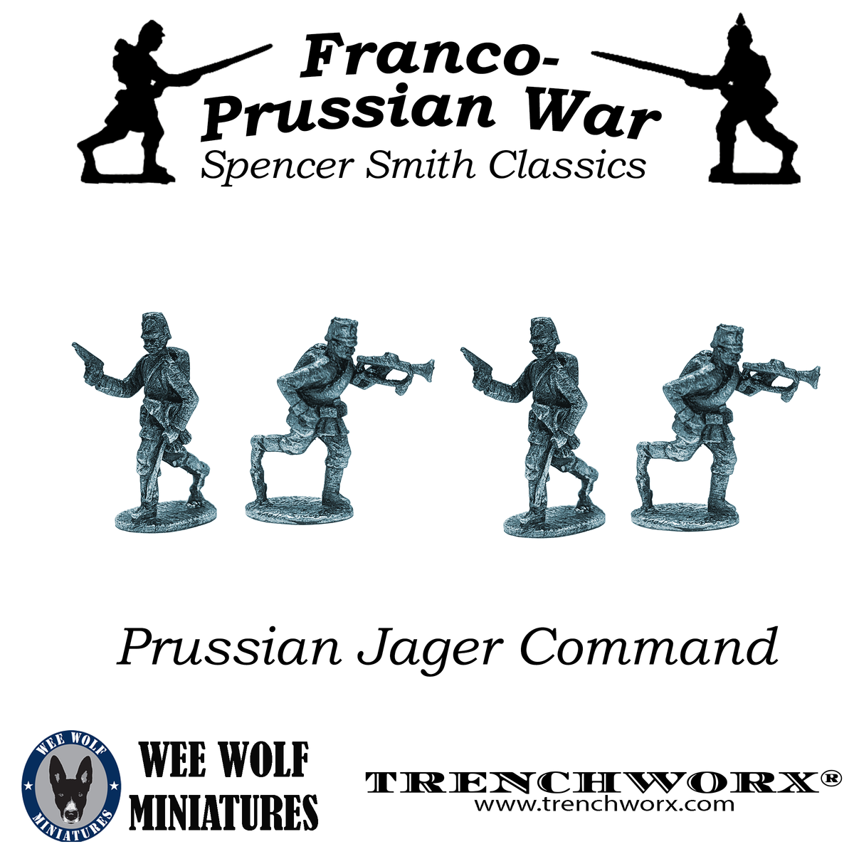 Prussian Jager Command – Wee Wolf Miniatures