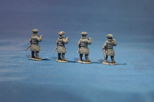 Russian Infantry with Pike Standing in Tricorn