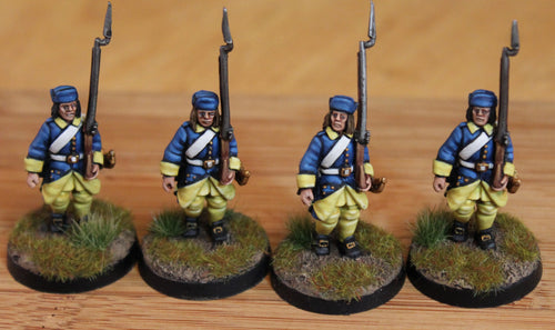 Swedes March Attack Karpus Musket